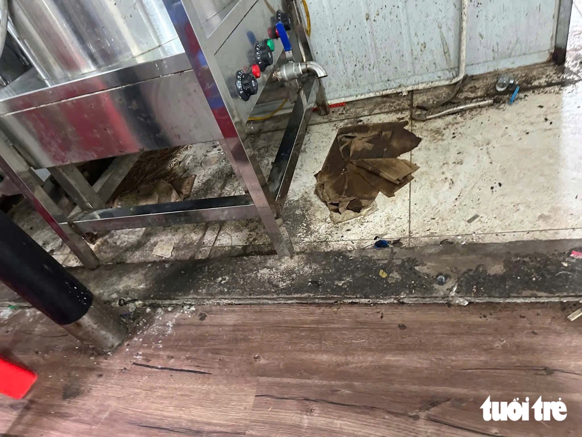 扣肉加工作坊一角