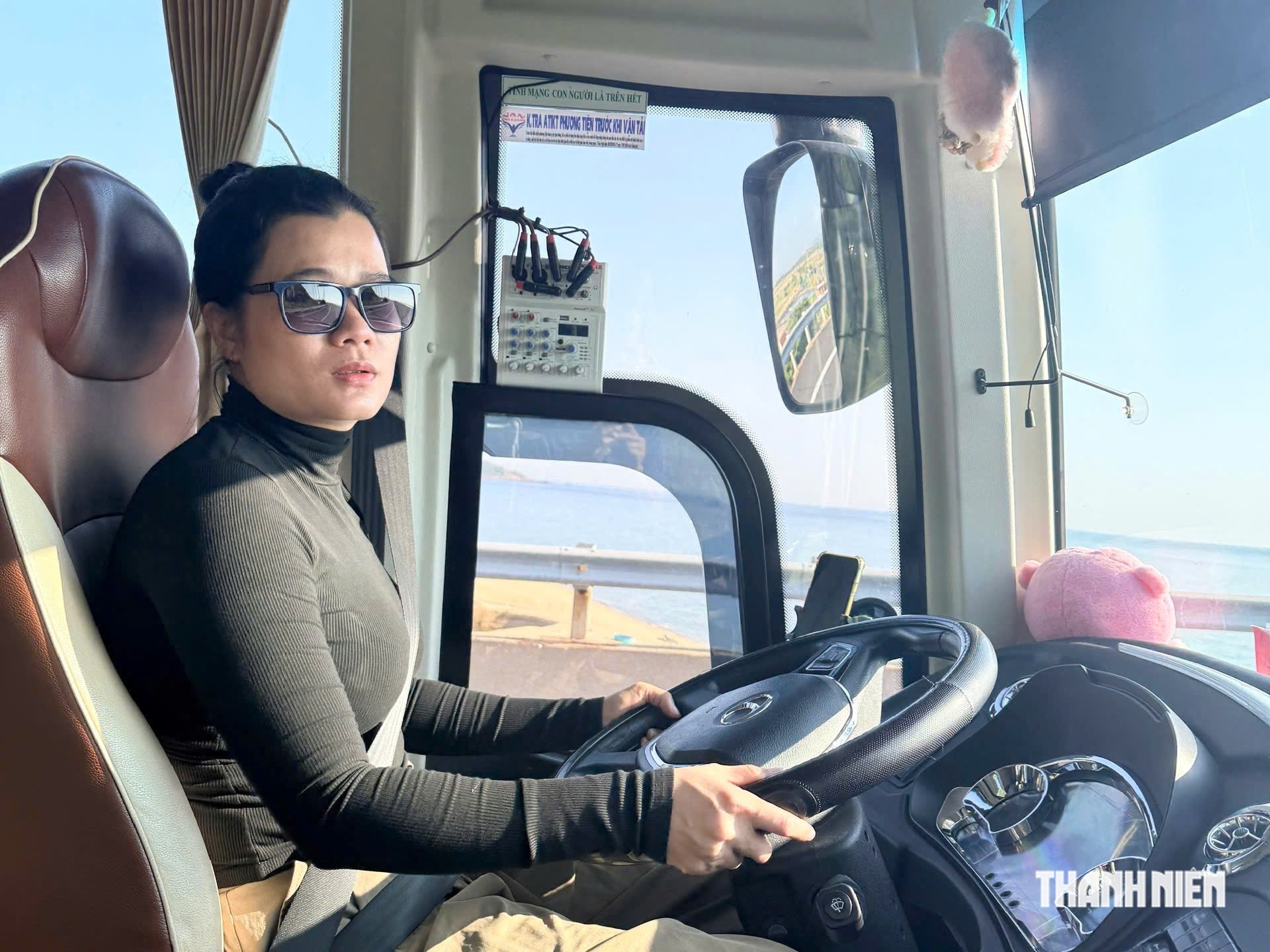 女司機金枝駕車15年