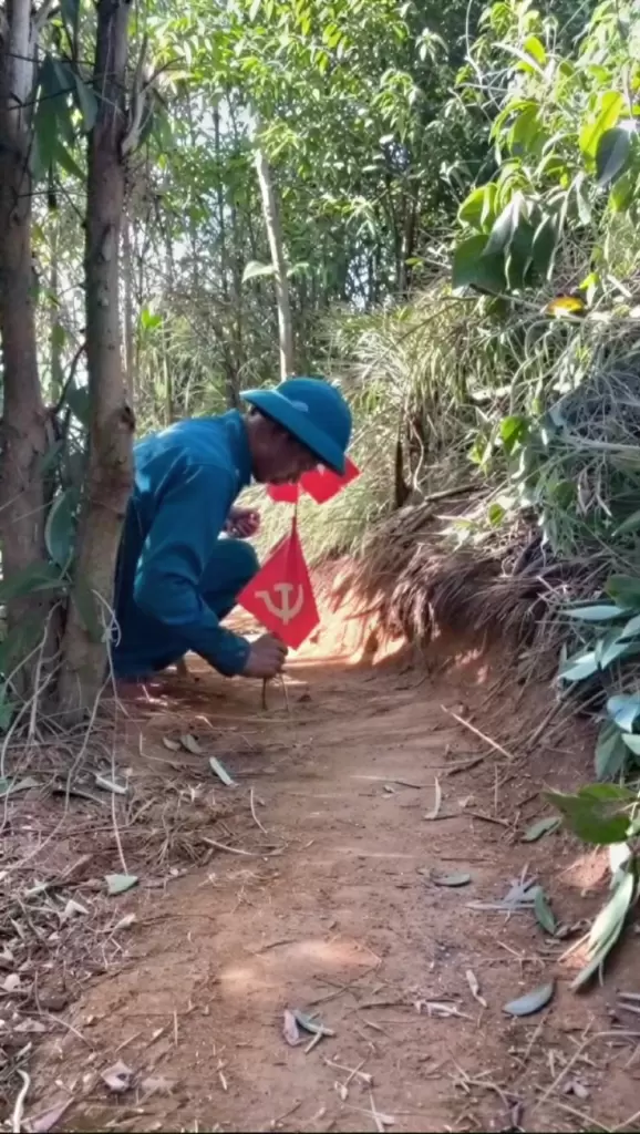 峴港核查Ngok Tavak疑似約200具烈士遺骸埋葬點 · 報道配圖