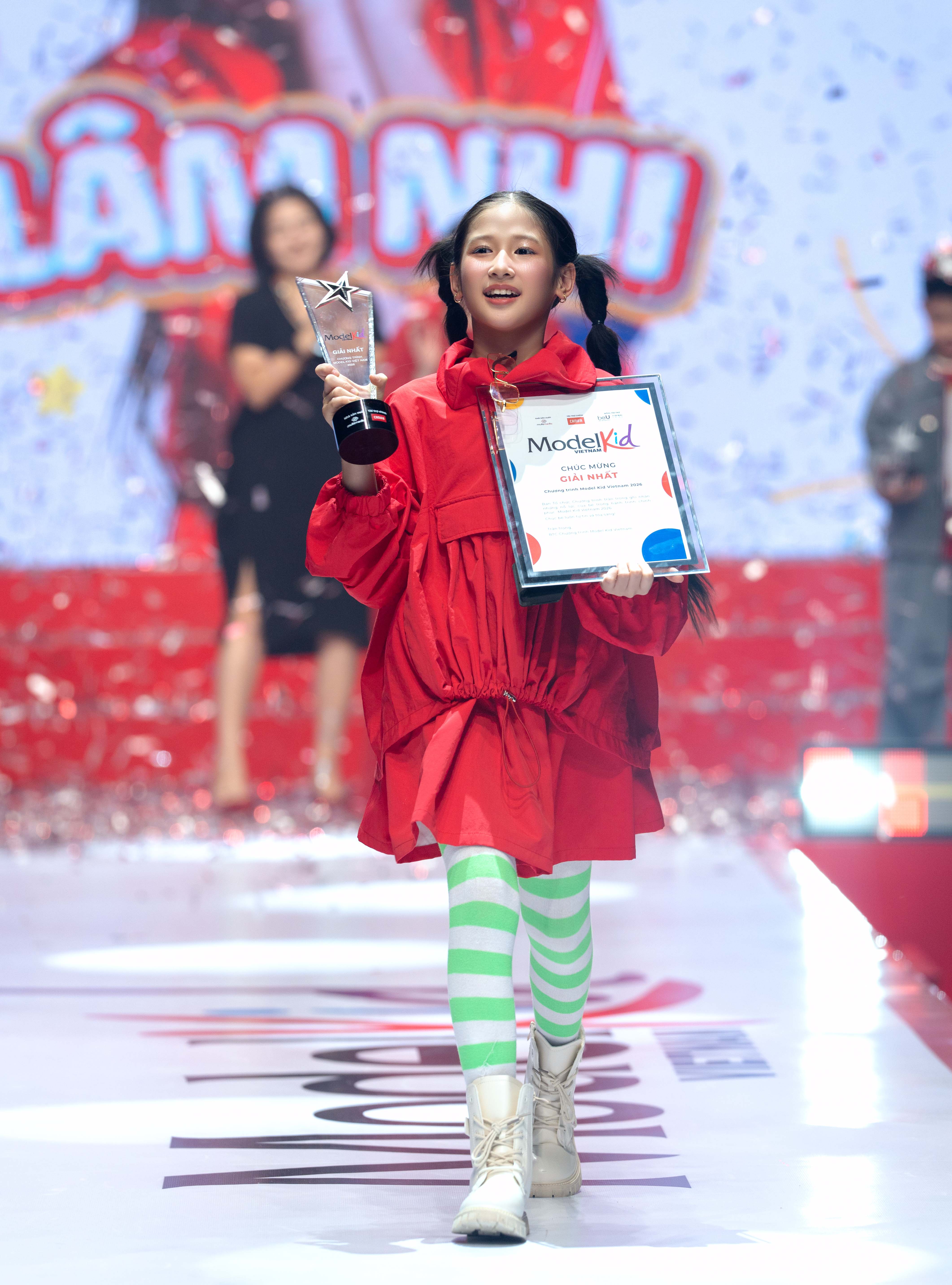 11岁女孩赢得2026越南少儿模特大赛