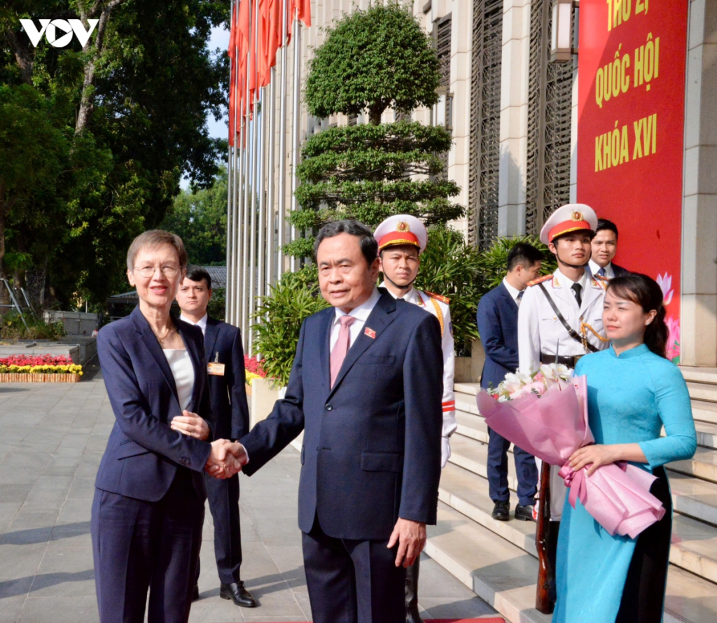 列支敦士登首相哈斯首次訪越，會見越南國會主席陳青敏