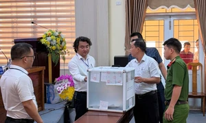 广义省一砂矿以每立方米逾百万越南盾拍出后企业弃标 · 报道配图