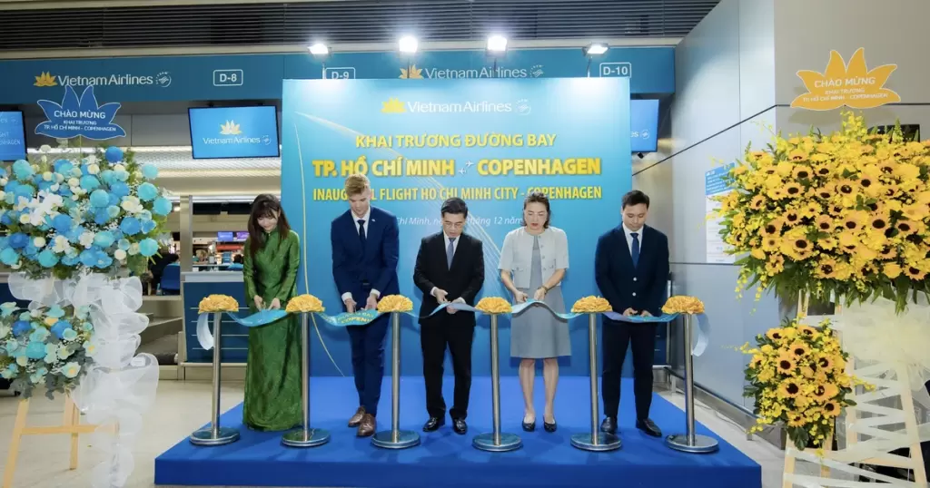 越南航空将在哥本哈根与机场、丹麦工业及北欧航空签合作备忘录