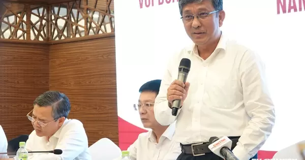 越南科技部副部長稱九龍江平原須擺脫只適合農業的定見 · 報道配圖