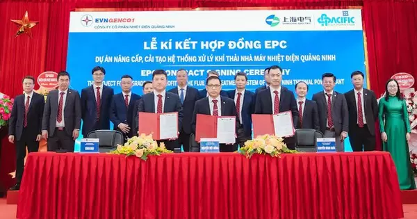 广宁热电厂签署32710亿越南盾废气处理改造EPC合同 · 报道配图