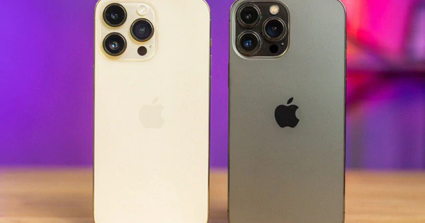 越南二手iPhone 13與14 Pro Max較首發價跌逾2000萬越南盾 · 報道配圖