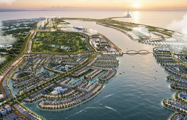 芹耶Vinhomes項目逾60家銷售辦公室在Vịnh Tiên集中開業 · 報道配圖
