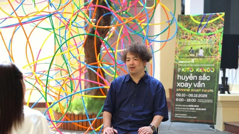 艺术家Kito Kengo接受采访