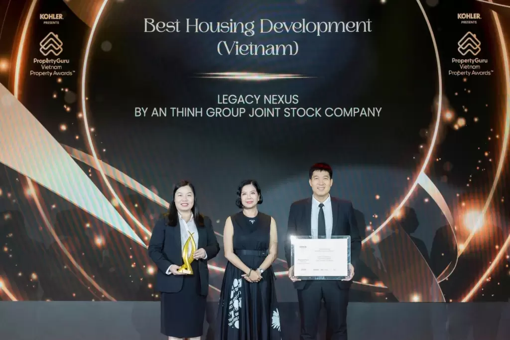 Legacy Nexus在PropertyGuru越南房产奖获三项住宅类奖项 · 报道配图