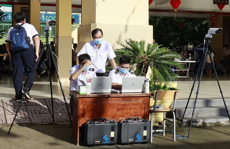 胡志明市一學校4名學生感染B群腦膜炎球菌 1人死亡 · 報道配圖