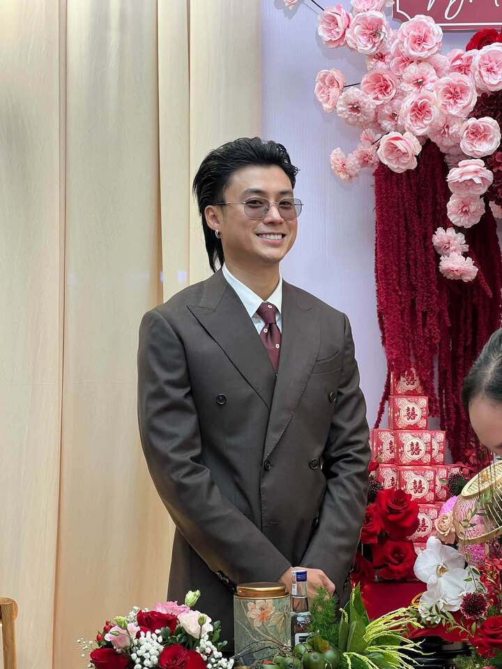 演员王英举行订婚仪式