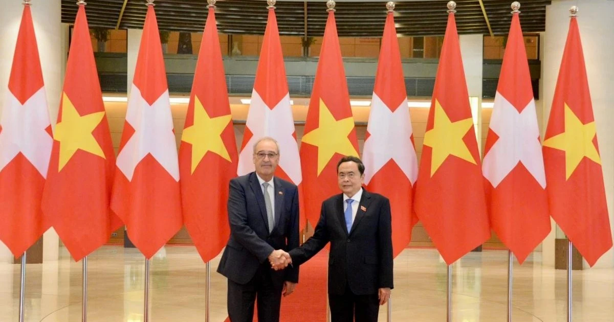 瑞士总统帕尔梅林访越,越南国会推动批准越南—EFTA自贸协定