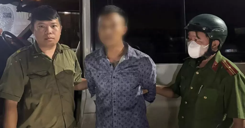 广南省一名危险通缉犯在胡志明市被捕