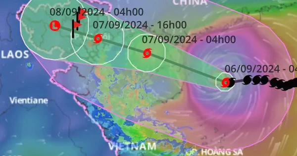 越南更新气候情景:超强台风频率将随升温上升 · 报道配图