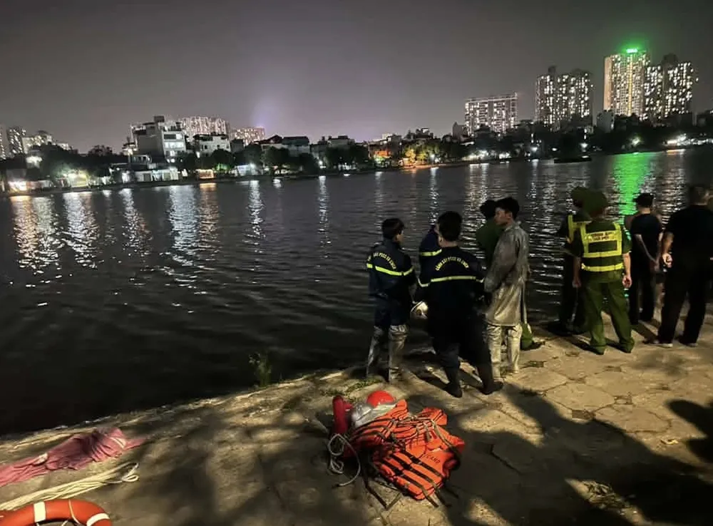河内定功湖发现两具溺水者遗体，警方调查原因 · 报道配图