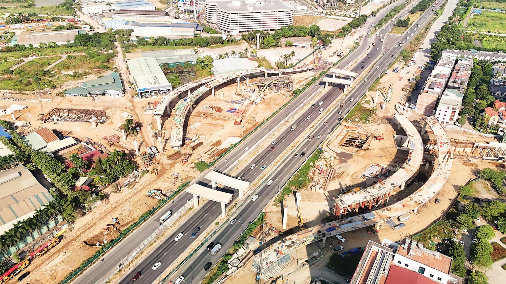 三环半路—升龙大道立交施工图2