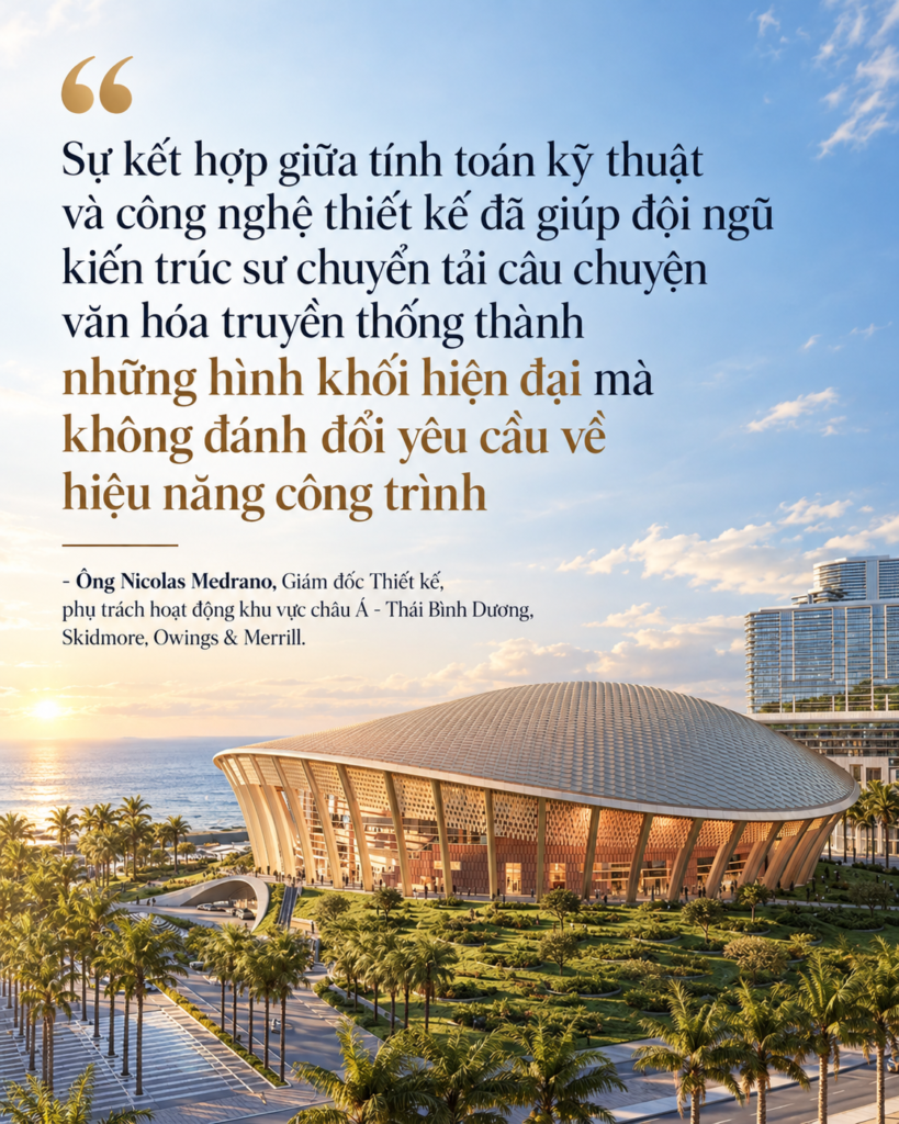 美国SOM披露富国APEC会议中心设计:11050平方米无柱大厅 · 报道配图