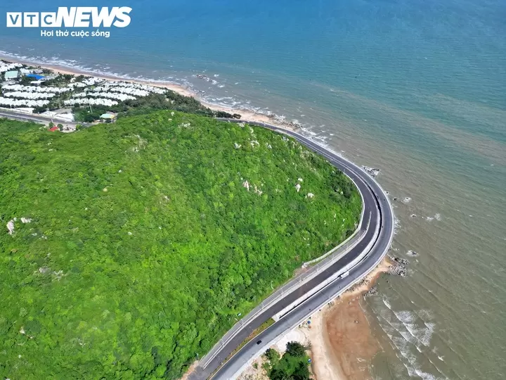 ĐT994沿海公路升级改造项目施工现场