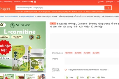 越南衛生部指Sausando減肥膠囊批文編號不存在，要求核查Shopee銷售 · 報道配圖