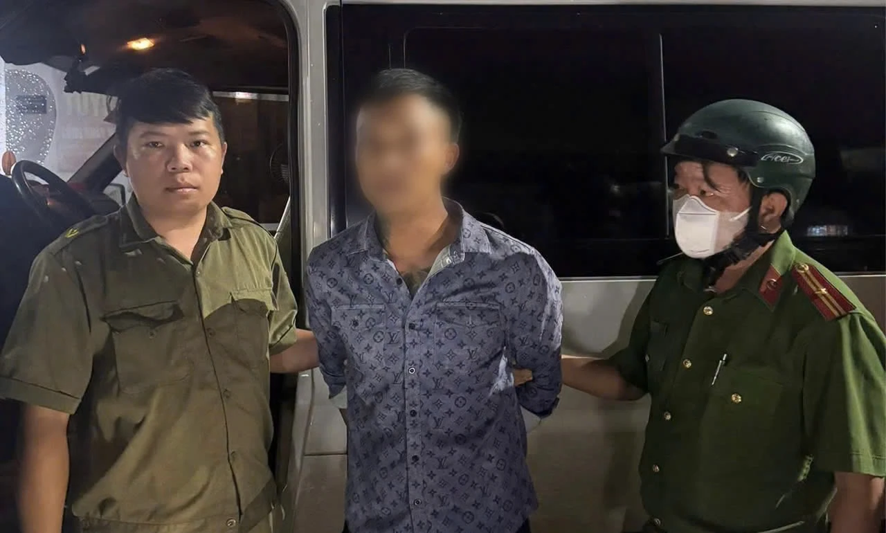 广南省一名危险通缉犯在胡志明市被捕 · 报道配图