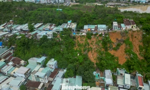 嘉萊省要求緊急遷移歸仁山體滑坡高風險居民 · 報道配圖