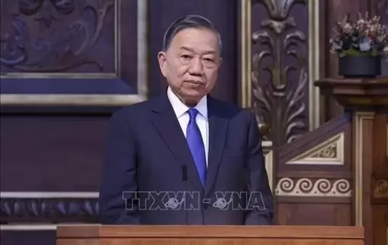 苏林在哥本哈根大学演讲，提议将越丹关系提升为更全面战略框架