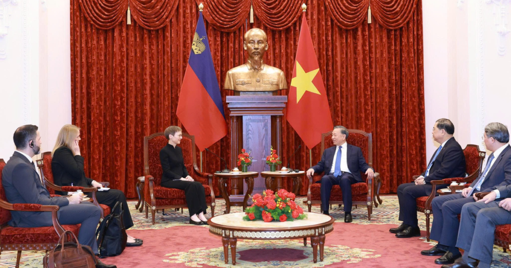 列支敦士登首相首次访越,两国签署避免双重征税协定