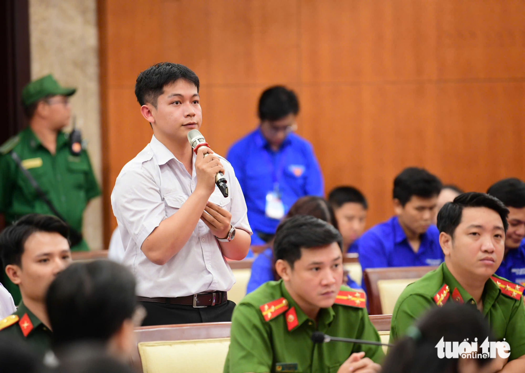 胡志明市市委書記陳留光:將為青年佈置具體任務