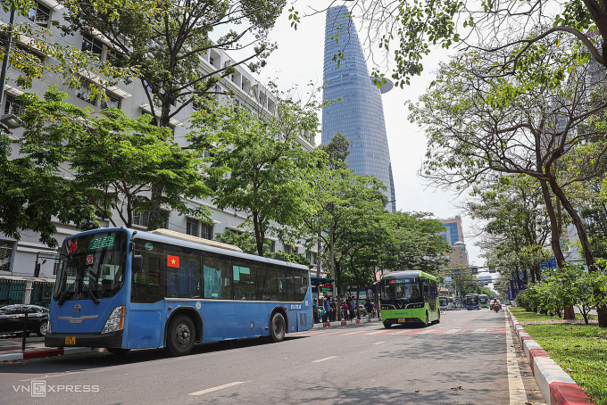 胡志明市免公交車票時控制補貼資金的挑戰