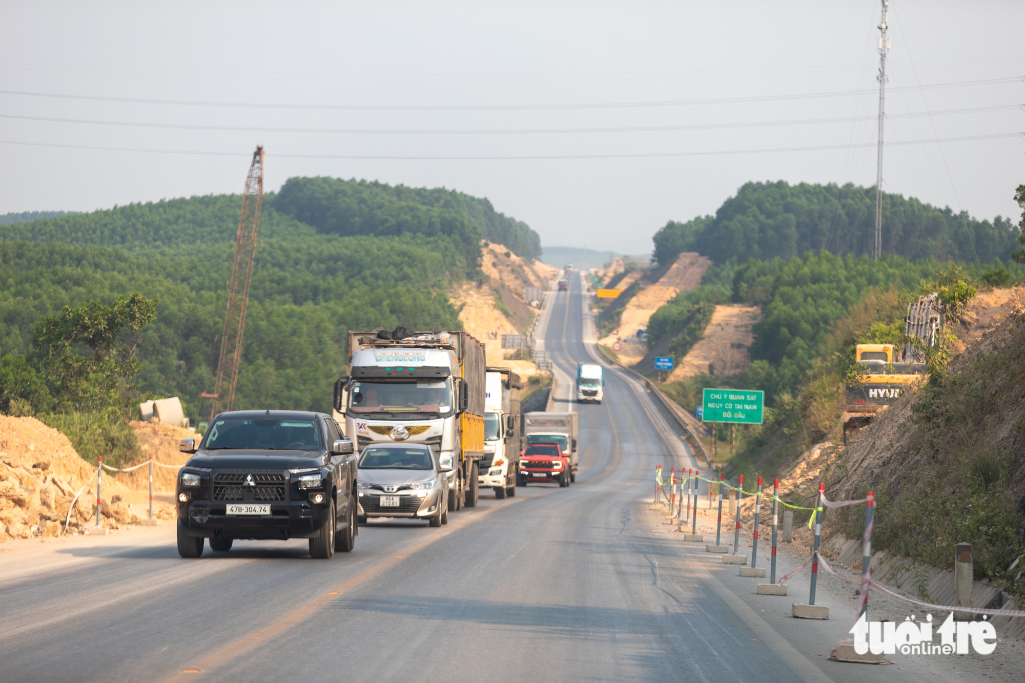 廣治-拉山高速公路克服“價格風暴”和高溫