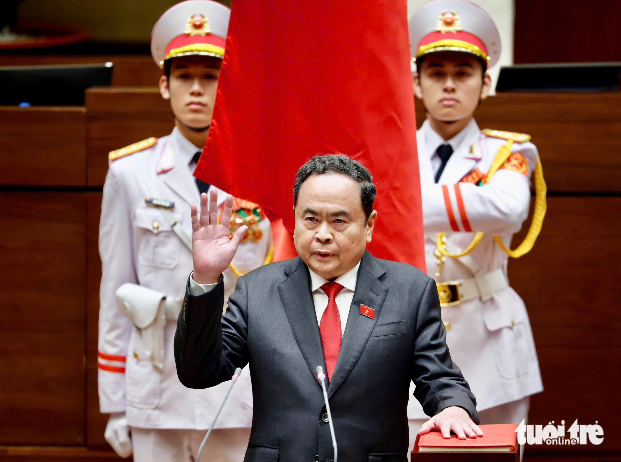 第十六屆國會第一次會議開幕日的印象畫面