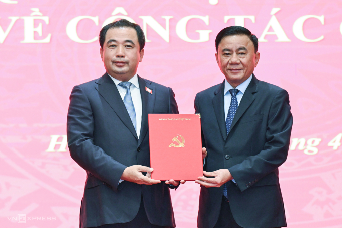 陳德勝擔任河內市委書記