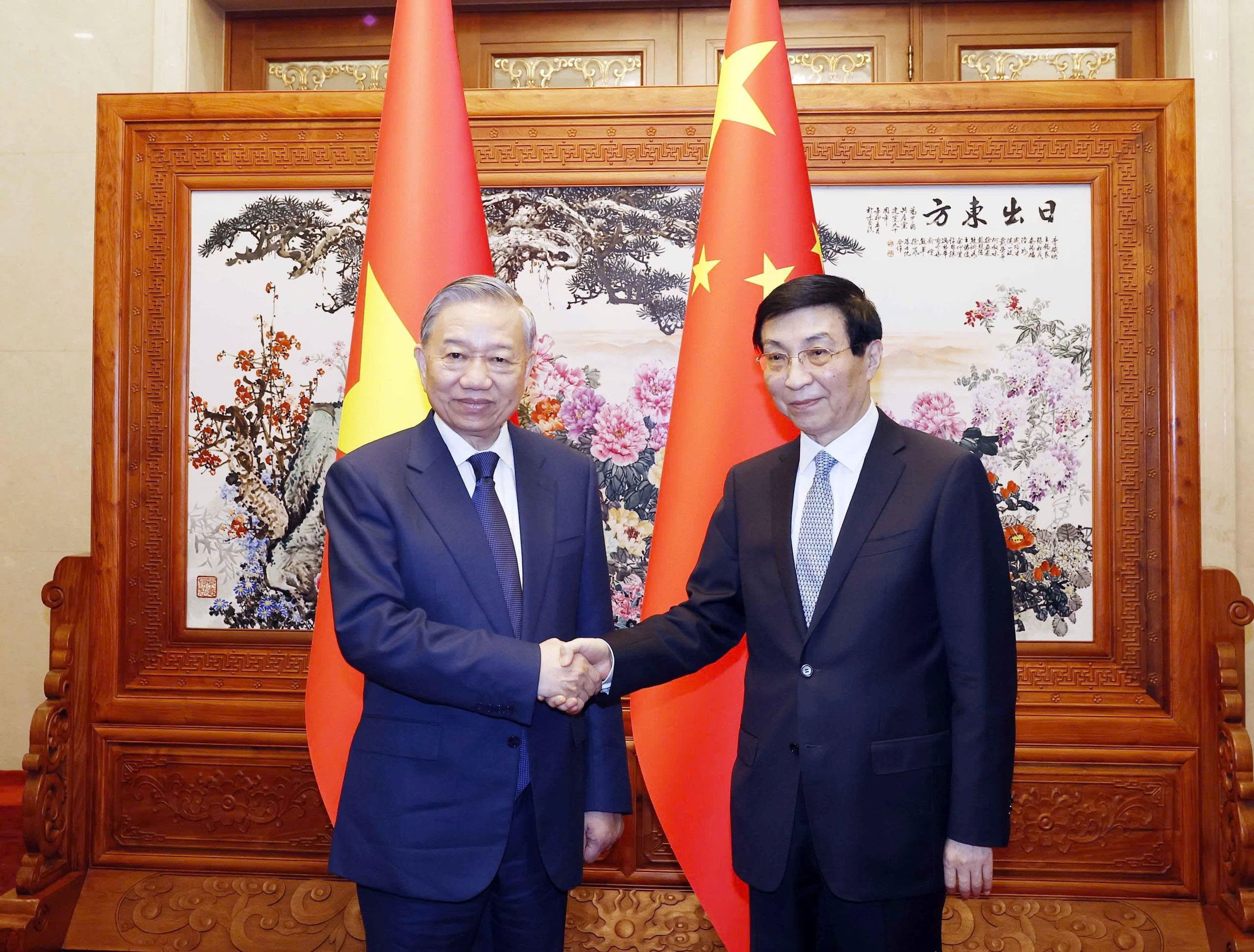 越南國家主席、總書記蘇林會見中國全國政協主席
