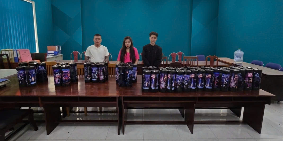 胡志明市警方搗毀笑氣買賣送貨上門網絡,交易金額超過100億越南盾