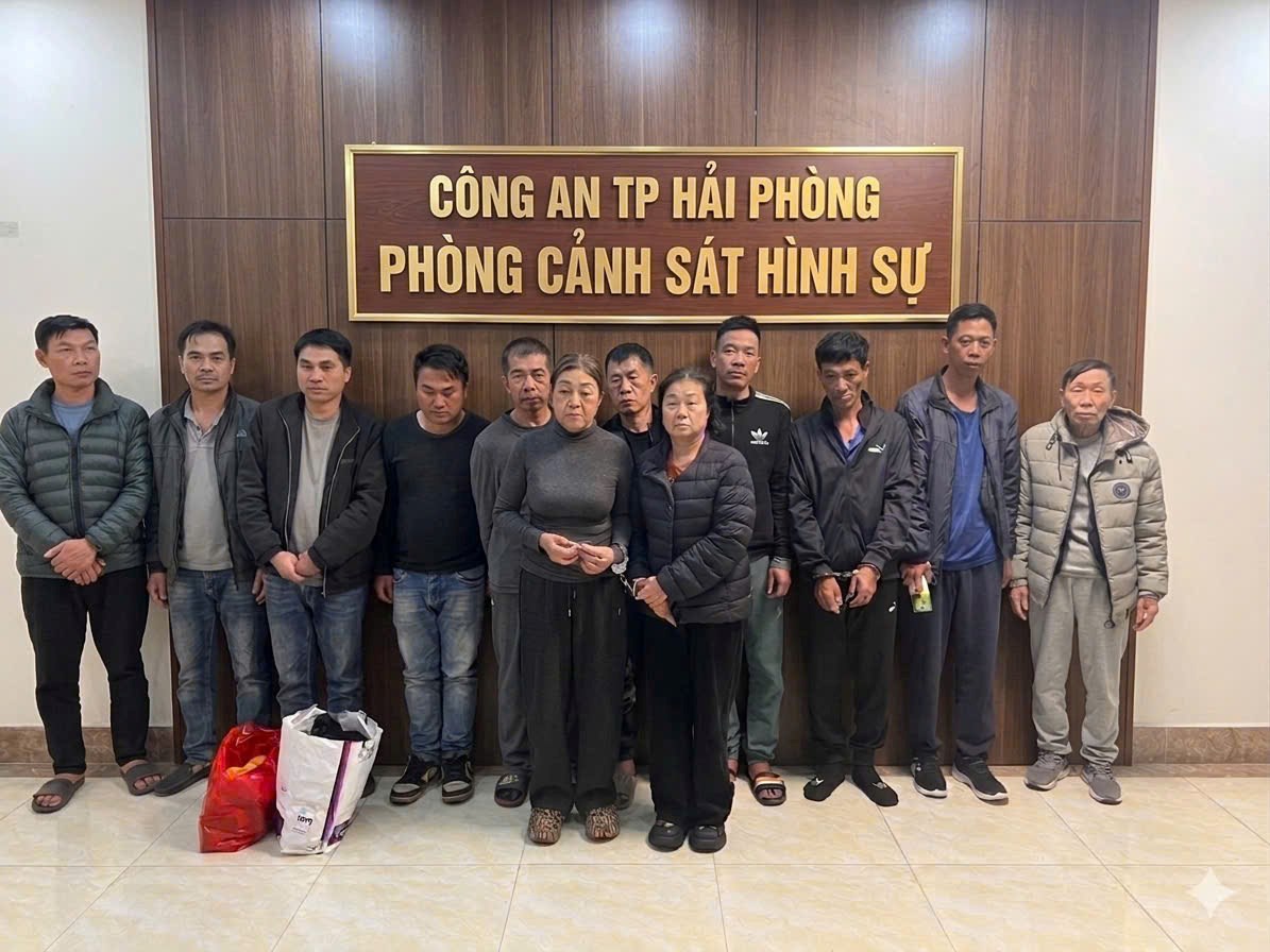逮捕海防市女頭目,搗毀大規模槍支買賣與製造團伙