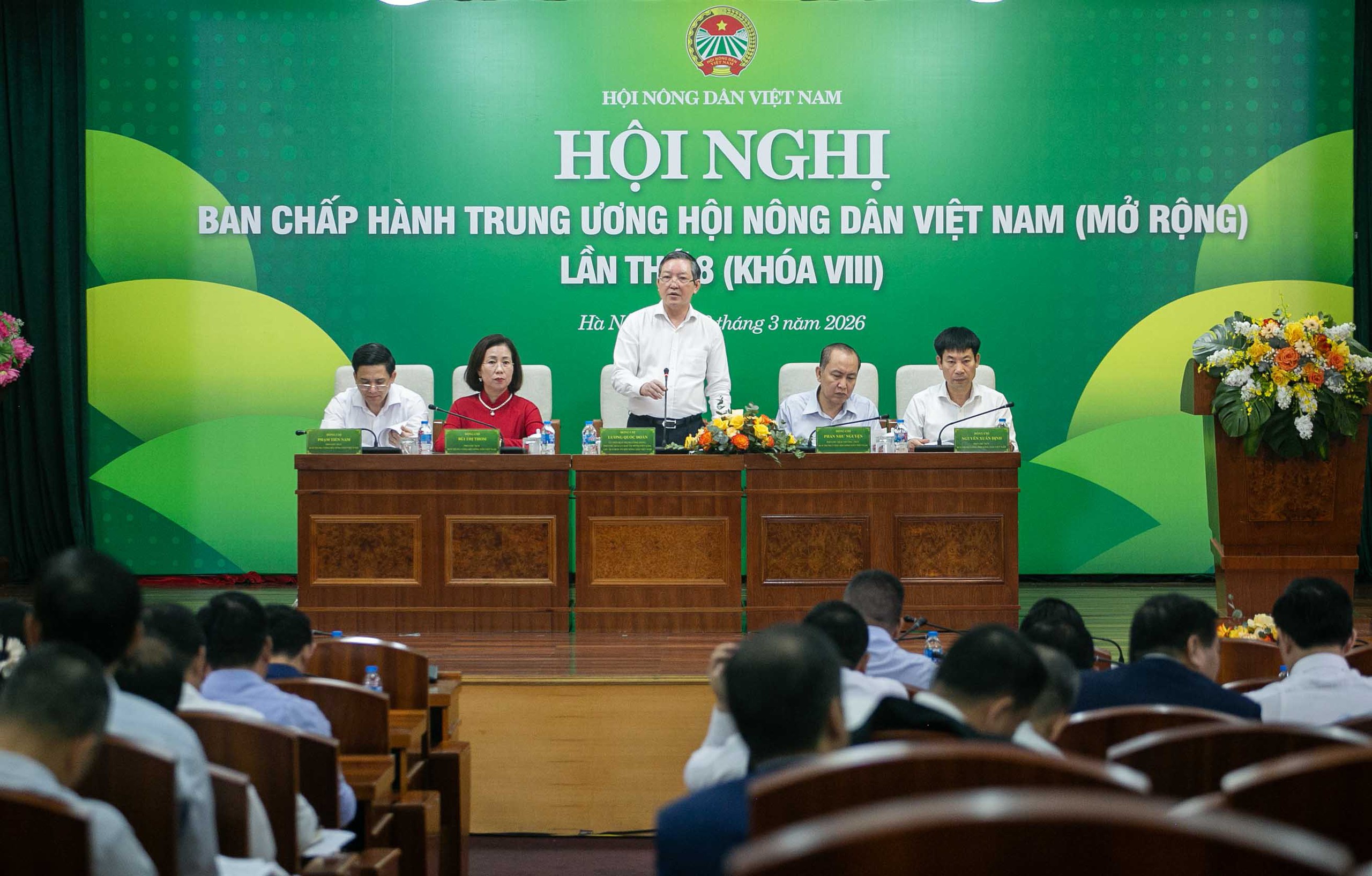 徵求越南農民協會中央委員會2026-2031任期代表大會人事意見