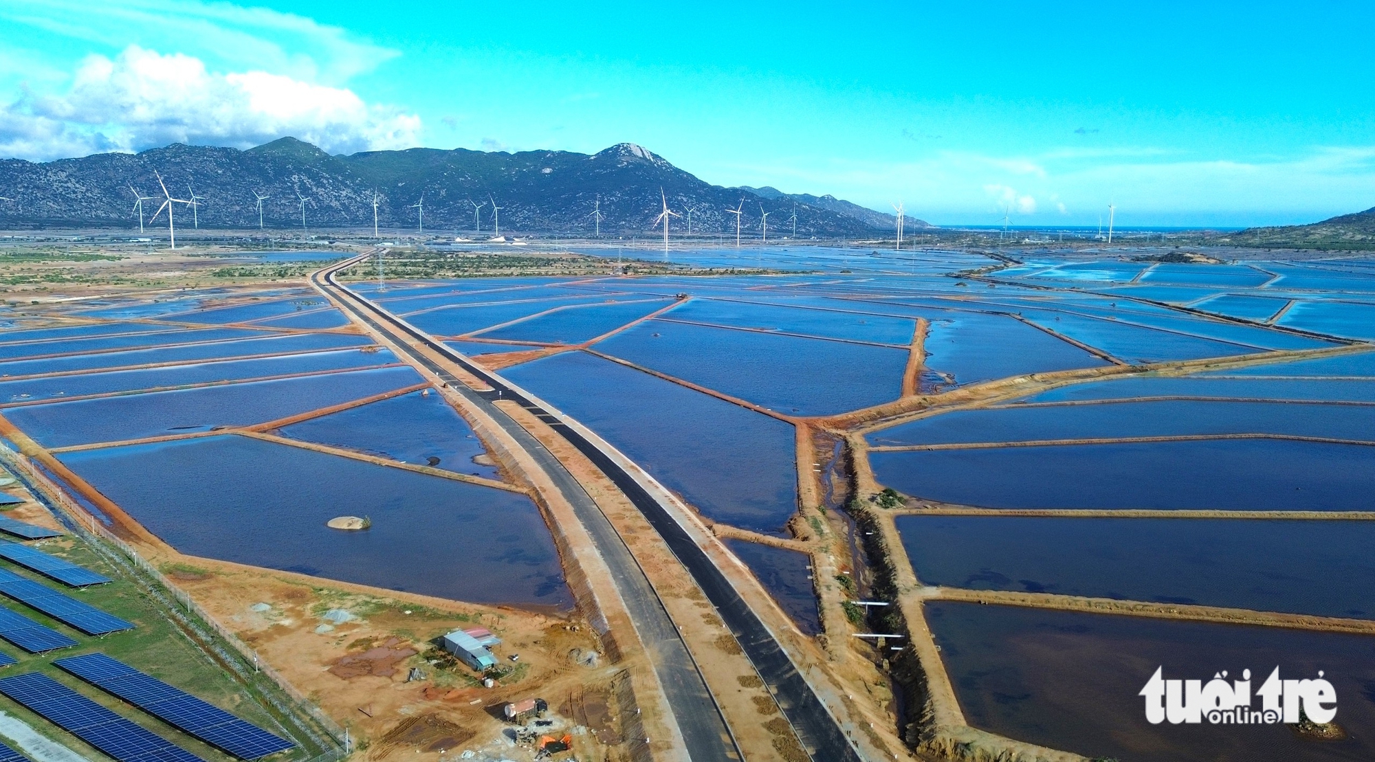 尚未有交汇点，连接Cà Ná海港与Cam Lâm - Vĩnh Hảo高速公路的道路受阻