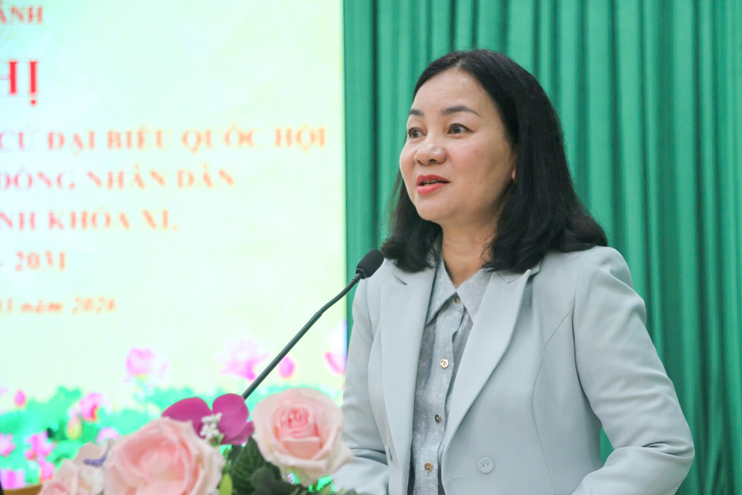 胡志明市第三選舉單位國會代表候選人承諾推動社會保障