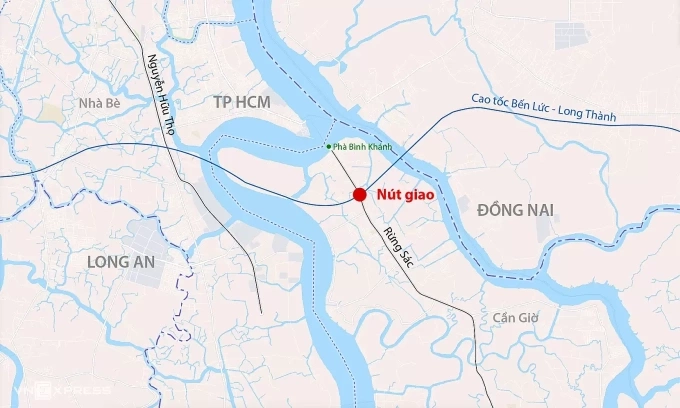 Vingroup 提議將 Rừng Sác 路從 6 車道擴建至 10 車道
