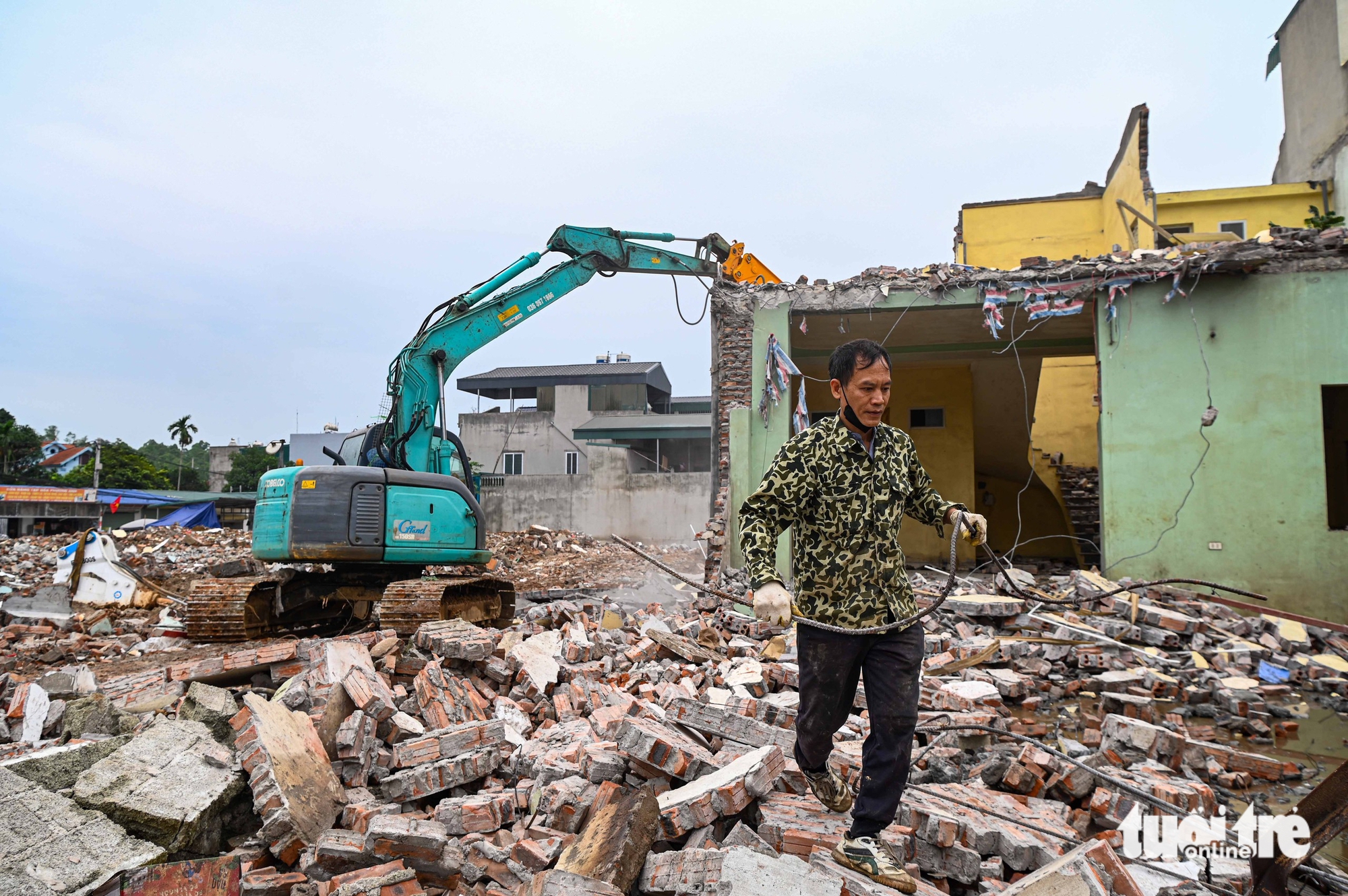 升龍大道工地寬達180米及河內西部價值超65萬億盾的地鐵線路