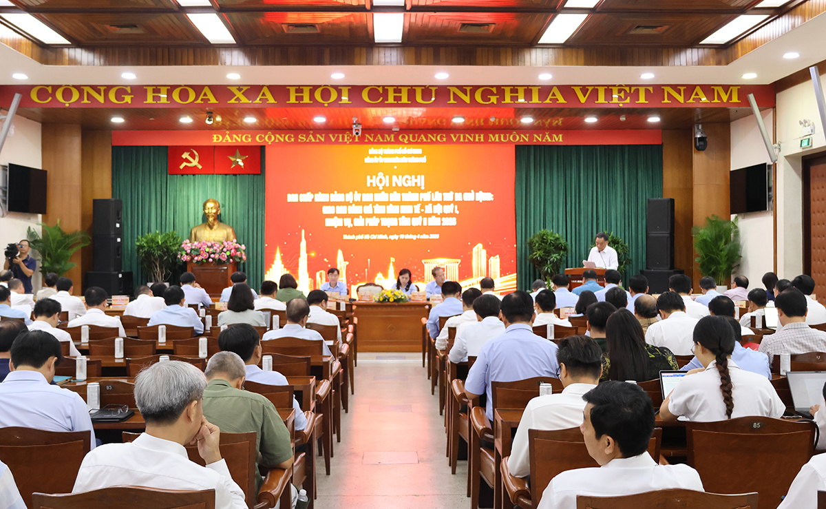 胡志明市評估第一季度，為2026年加速發展奠定基礎