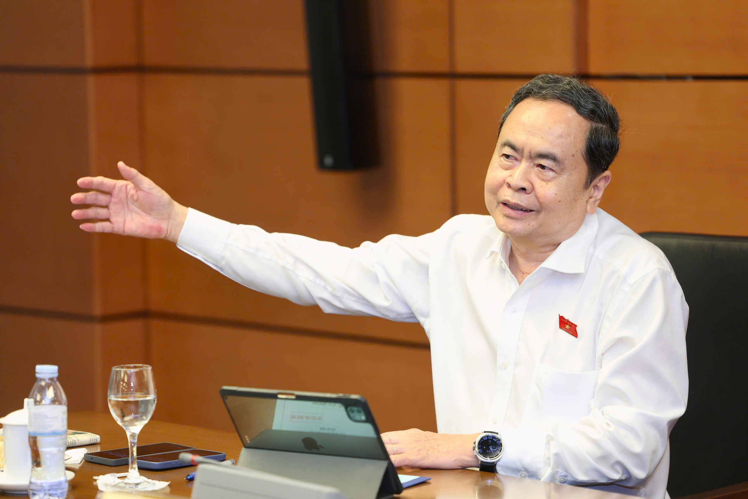 國會主席陳青敏提出實現兩位數增長的“五化”