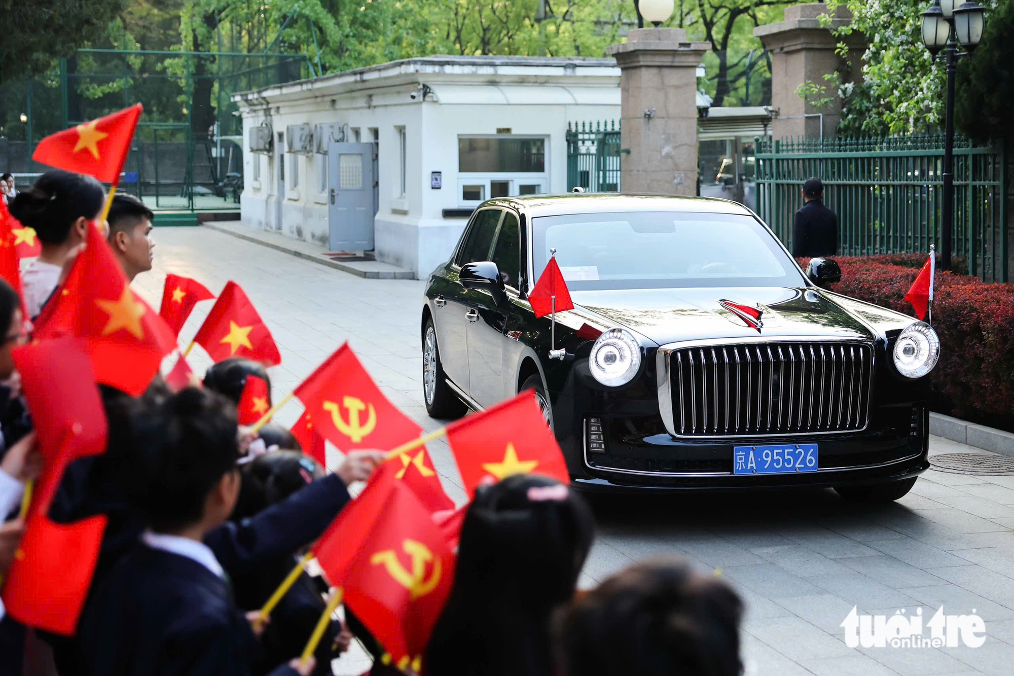 越南國家主席蘇林乘坐中國高鐵