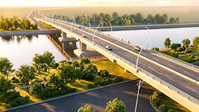 金甌省動工建設跨幹豪河大橋