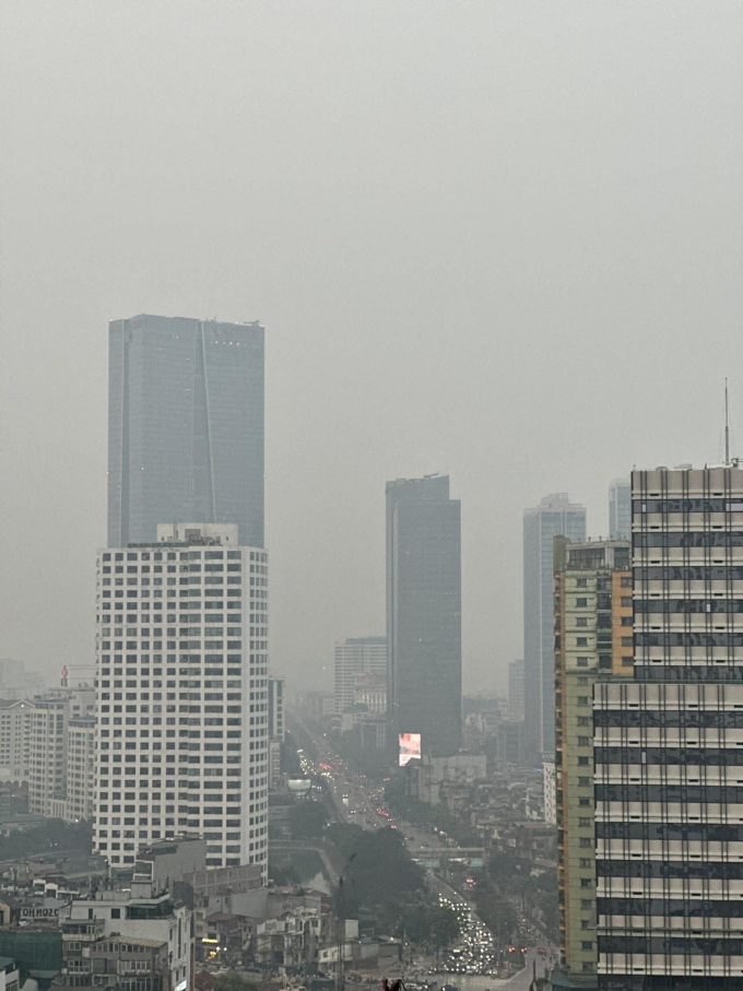 河內空氣質量處於不良水平