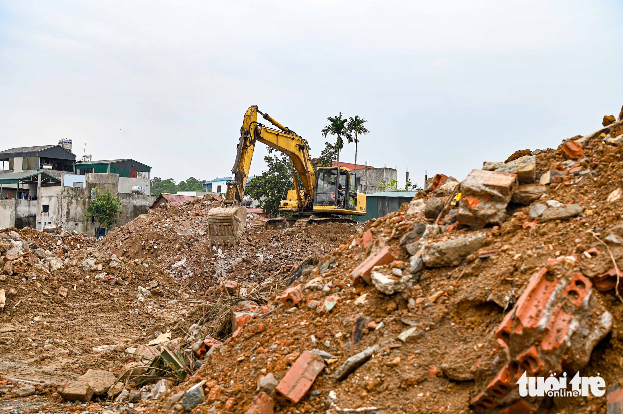 升龍大道工地寬達180米及河內西部價值超65萬億盾的地鐵線路