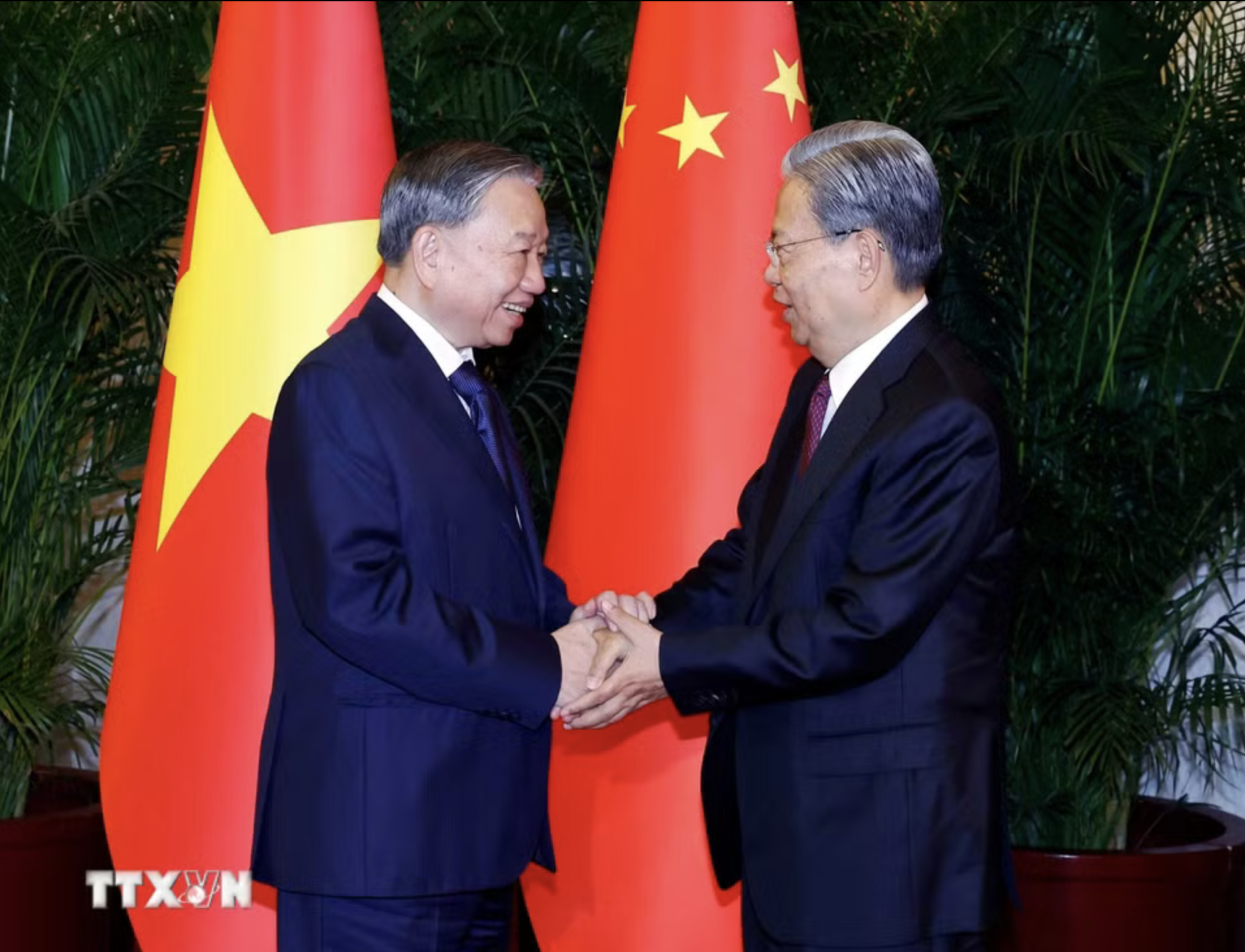 越南國家主席蘇林建議中國為鐵路合作制定特殊機制