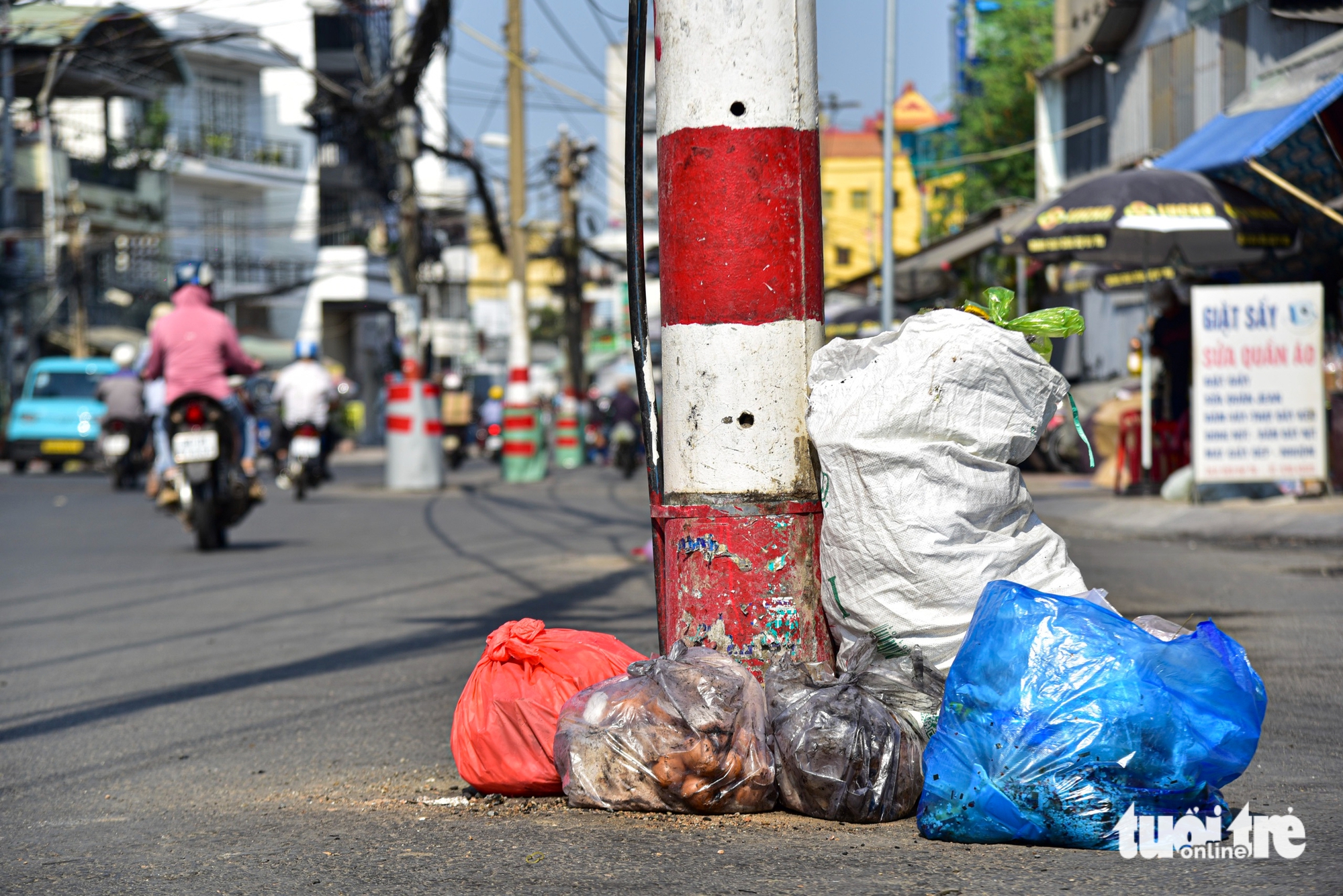 朱文安路已拓寬,電線杆何時搬遷?