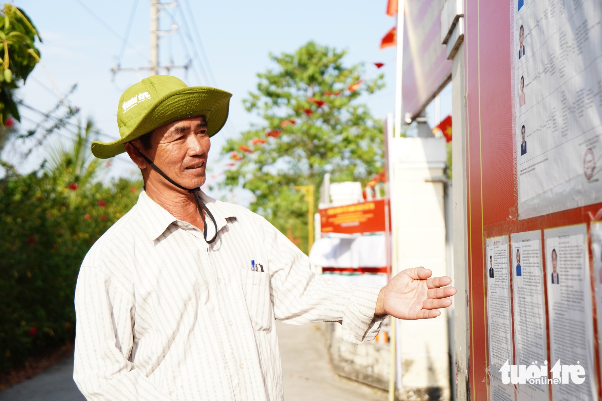 选民在Thiềng Liềng岛村:希望当选代表了解这片仍面临诸多困难的地区