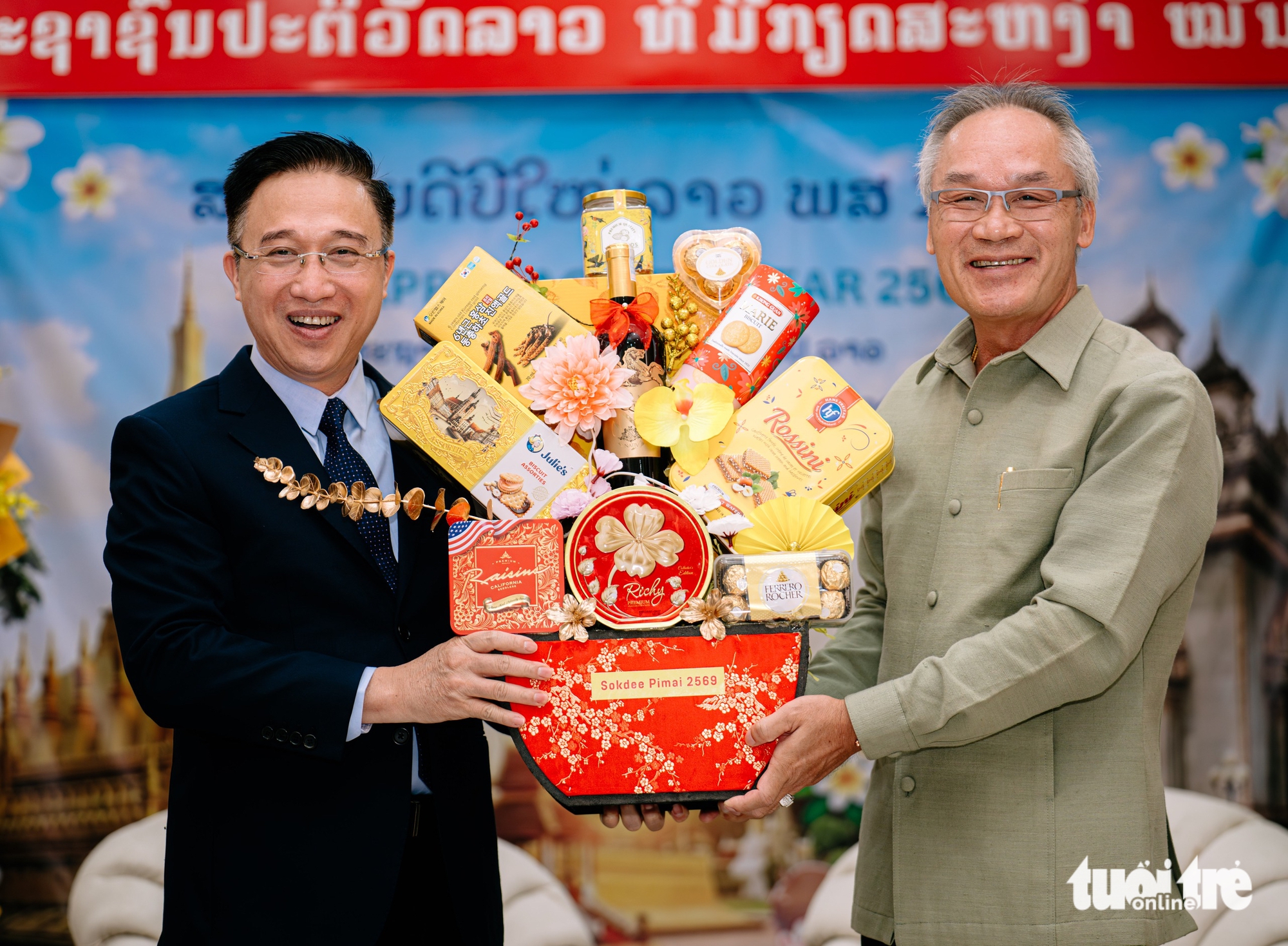 胡志明市祝賀老撾傳統新年潑水節